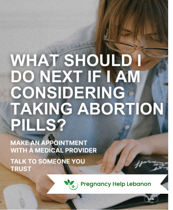 what after considering abortion pill